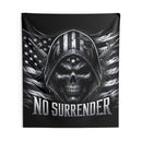 No Surrender Reaper Skull Tapestry