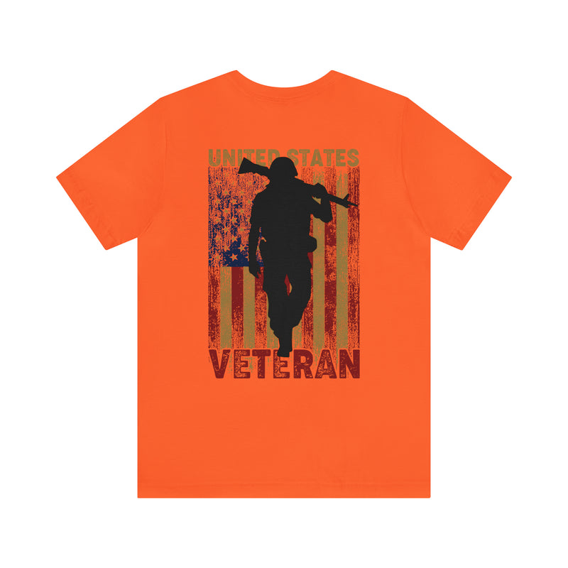 United States Veteran: Honoring Service with Military Design T-Shirt