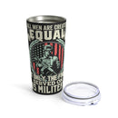 Finest Military Service 20oz Tumbler: Proudly Representing the Best of America