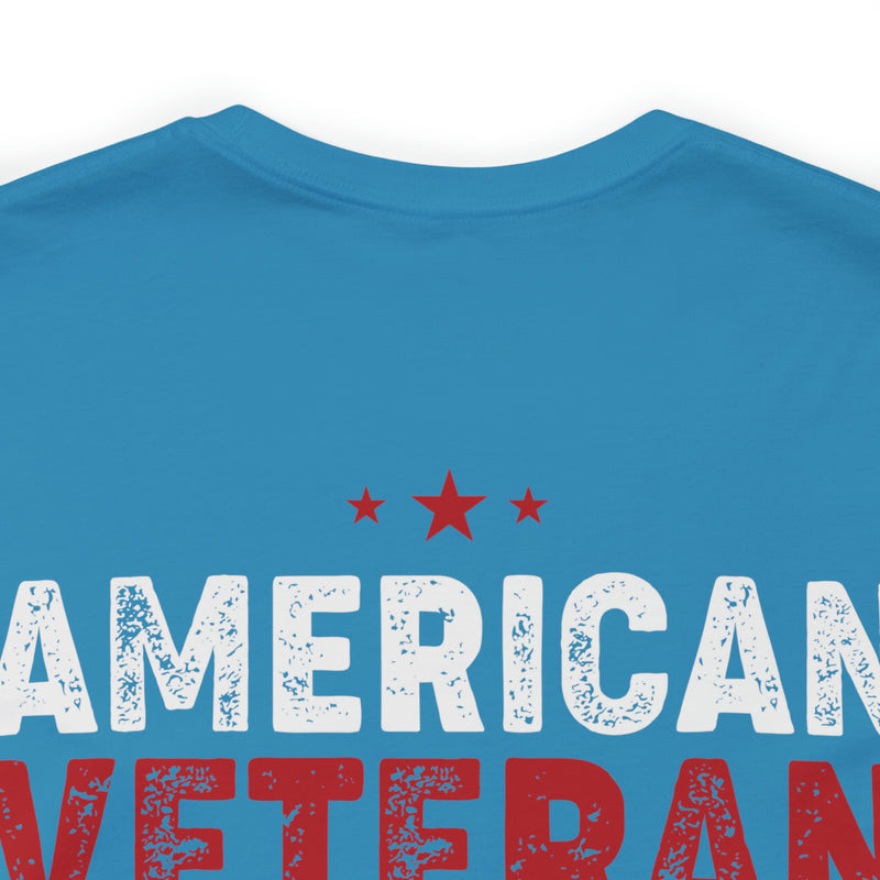 American Veteran: Made in USA, Served with Honor - Military Design T-Shirt for True Patriots