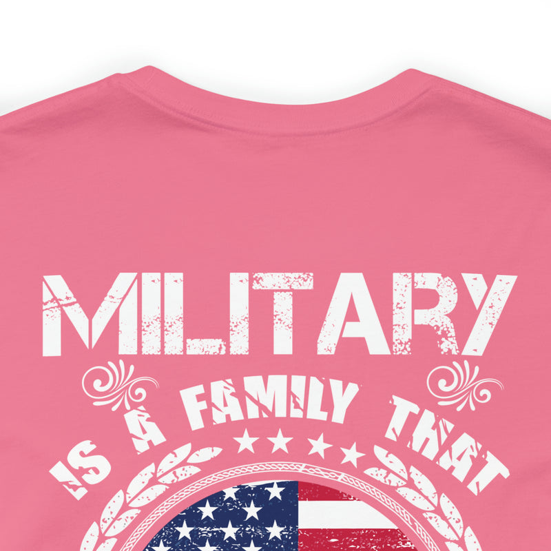 Family of Warriors: Military Design T-Shirt Embracing the Spirit of Battle