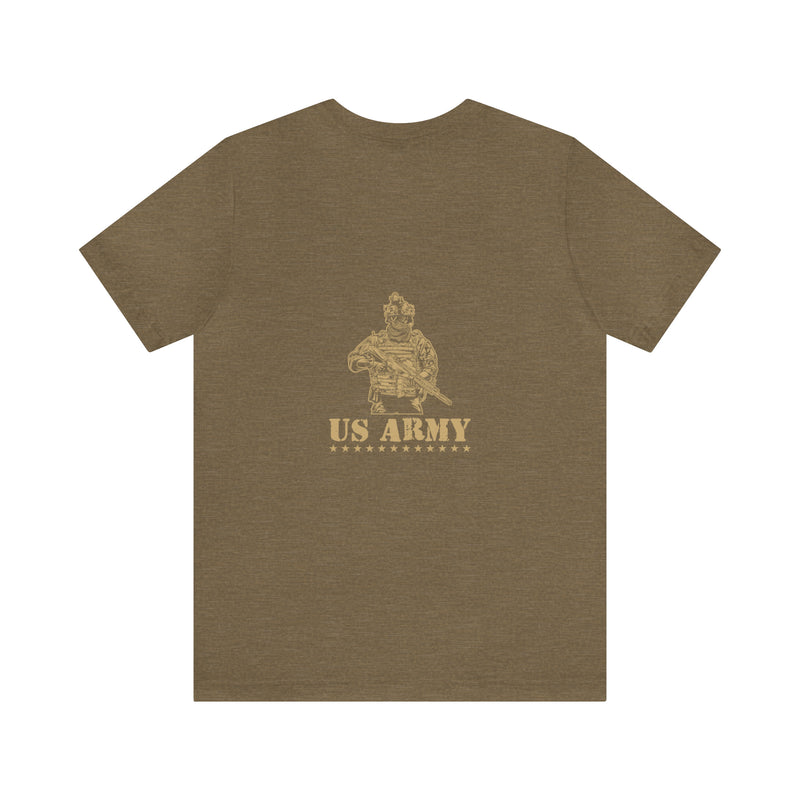 US Army Military Design T-Shirt: Show Your Patriotism and Support