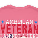 Honoring American Veterans: Walking Beside Heroes T-Shirt with Military Design - Celebrating the Honor