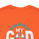 MY GOD IS STRONGER THAN PTSD Design Lightweight Retail Fit T-Shirt