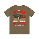 Proud Veteran, Priceless Grandpa: Military Design T-Shirt Celebrating Family and Service