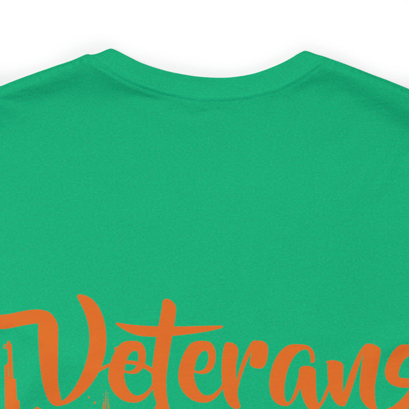 American Heroes: Veterans, True Patriots" Military Design T-Shirt