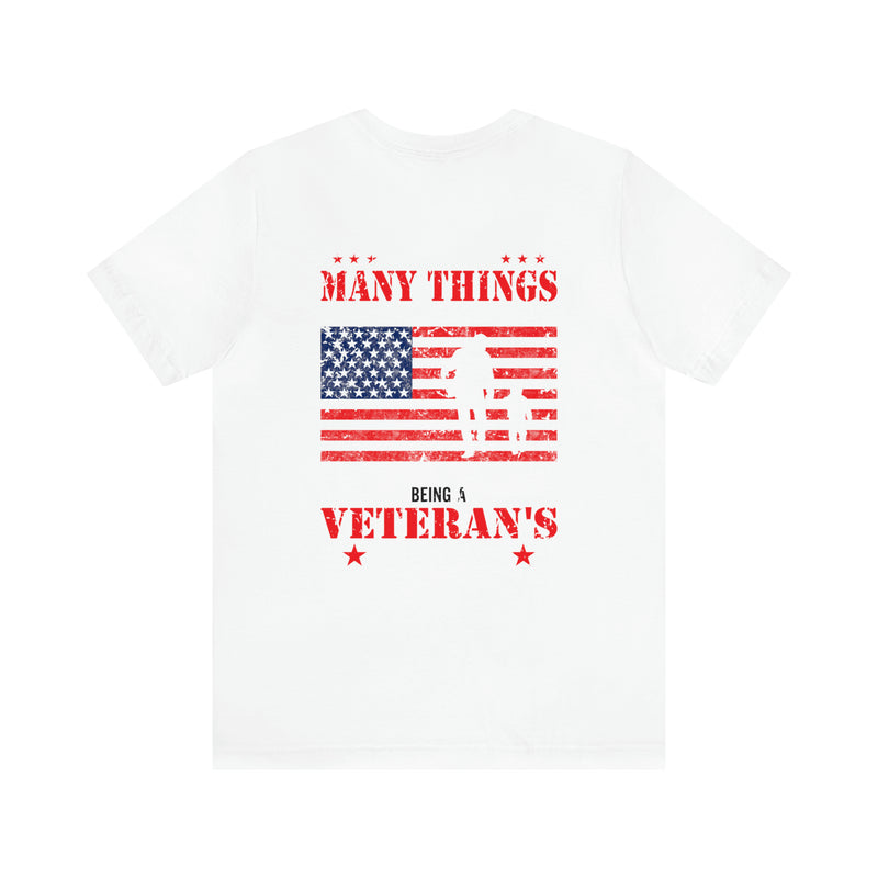 Proud Daughter of a Veteran: Military Design T-Shirt Celebrating Family Legacy