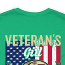 Veteran's Girl: Keep Back 200 Feet - Military Design T-Shirt with Attitude and Pride