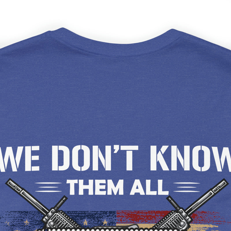 Honoring the Brave: Military Design T-Shirt Celebrating Unity and Respect for All Service Members