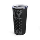 Army Veteran Tribute - 20oz Military Design Tumbler: Honoring Bravery and Valor