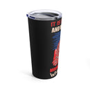 Respecting Sacrifice: 20oz Military Design Tumbler - Honoring Those Who Gave All
