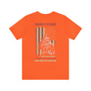 Embodying America's Ideals: Military Design T-Shirt Honoring Our Veteran's Legacy
