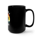 Proud Veteran: 15oz Military Design Black Mug - Celebrating Service and Sacrifice