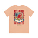 Freedom Comes at a Price: Military Design T-Shirt - United States Veteran Tribute