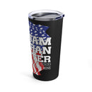 Vietnam Veteran Daughter: 20oz Military Design Tumbler - Black Background Tribute to My Heroic Father