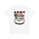 Noble Defenders: Military Design T-Shirt Celebrating the Army's Honor and Bravery