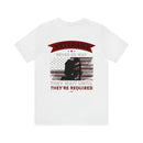 Ever Ready Veterans: Military Design T-Shirt - Always Prepared, Never Forgotten