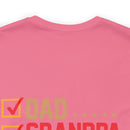 Dad, Grandpa, Veteran: Military Design T-Shirt Celebrating Family Heroes!