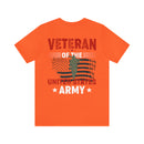 United States Army Veteran: Pride in Military Design T-Shirt