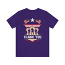 Thank You: Military Design T-Shirt Expressing Gratitude and Support
