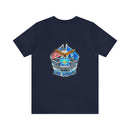 Taking Flight with Honor: Military T-Shirt with 'Double Flag Eagle U.S. AIRFORCE' Design