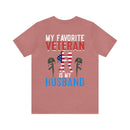Forever My Hero: Military Design T-Shirt - Honoring My Husband, My Veteran
