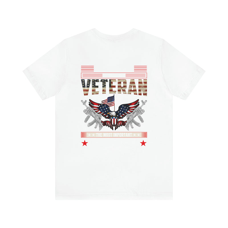 Dad: The Most Important Rank - Military Design T-Shirt