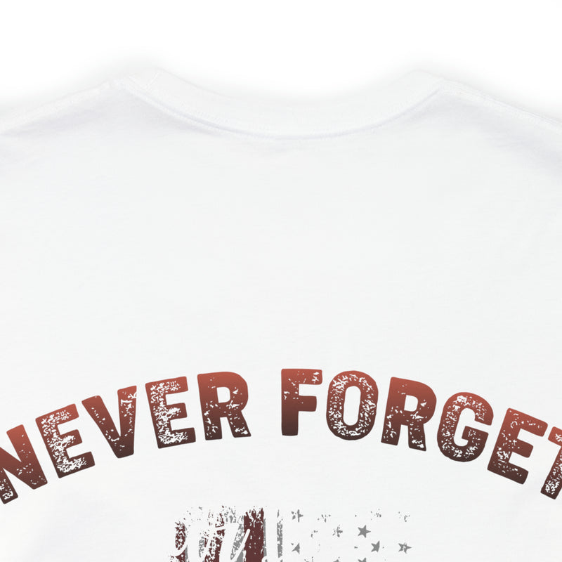 Never Forget Our Fallen Heroes: Military Design T-Shirt, Honoring the Sacrifice