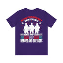 Recognize and Celebrate Our Heroes and She-roes Military Design T-Shirt: Honoring the Importance of Those Who Serve