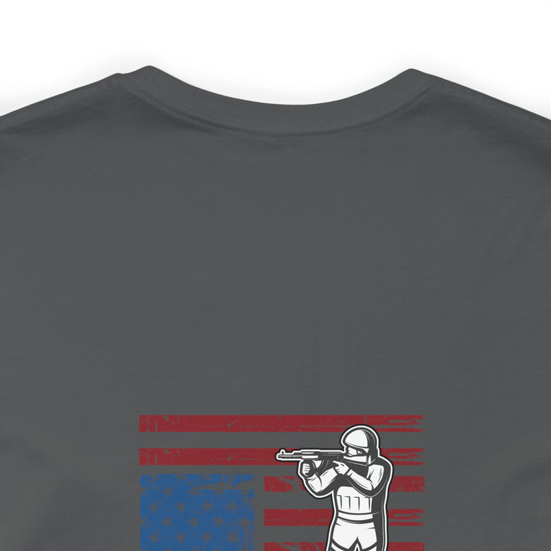 Proud Veteran: United States Army Military Design T-Shirt Saluting Service and Sacrifice