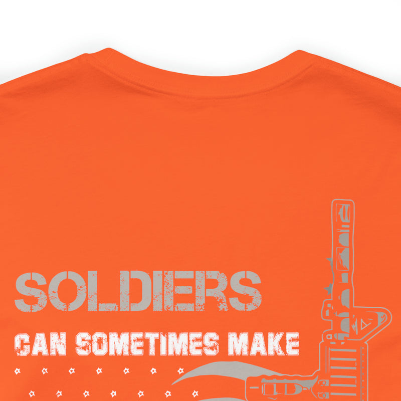 Intelligent Valor: Military Design T-Shirt Celebrating Adaptive Decision-Making