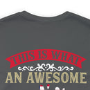 This is What an Awesome Veteran Looks Like: Military Design T-Shirt Celebrating Courage and Dedication