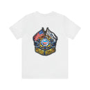 Guardians of the Coast: Military T-Shirt with 'Double Flag Coast Guard' Design