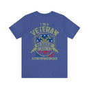 Timeless Service: Military Design T-Shirt - 'I'm a Veteran - My Oath of Enlistment Has No Expiration Date