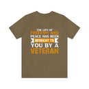 Freedom's Ambassador: Military Design T-Shirt - Brought to You by a Veteran