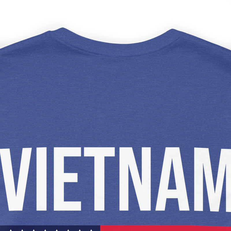 Honoring the Sacrifice: Military T-Shirt with 'Vietnam Veteran' Design