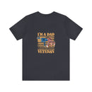 Triple Legacy: Dad, Grandpa, and Vietnam Veteran - Military Design T-Shirt Celebrating Generations
