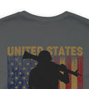United States Veteran: Honoring Service with Military Design T-Shirt