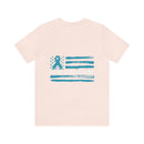 PTSD Awareness Cotton T-Shirt, Not All Wounds Are Visible Design