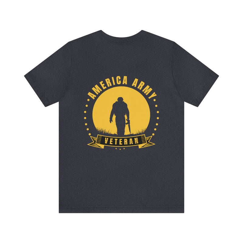 America Army Veteran: Military Design T-Shirt