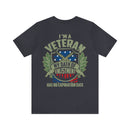 Timeless Commitment: Military Design T-Shirt - 'I'm a Veteran - My Oath of Enlistment Has No Expiration Date