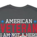 Honoring American Veterans: Walking Beside Heroes T-Shirt with Military Design - Celebrating the Honor