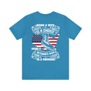Proud Privilege: Military Design T-Shirt - Honoring Veterans' Spouses with Gratitude!