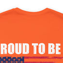 Pride in Unity: 'Proud to be a Military Family' Military Design T-Shirt