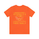 Unyielding Support: Military Design T-Shirt Celebrating Veteran Families
