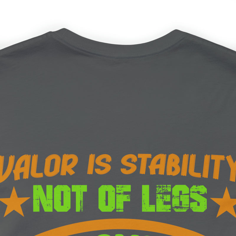 Soul of Valor: Military Design T-Shirt for Courageous Warriors