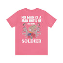 Soldier's Journey: Military Design T-Shirt Celebrating Valor and Transformation