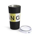 Ranger Pride: 20oz Military Design Tumbler - Black Background Edition