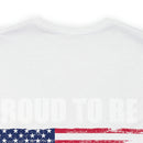 Pride in Unity: 'Proud to be a Military Family' Military Design T-Shirt