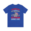 This is What an Awesome Veteran Looks Like: Military Design T-Shirt Celebrating Courage and Dedication